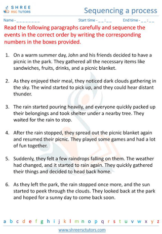 Sequencing A Process 5