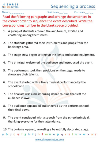 Sequencing A Process 9