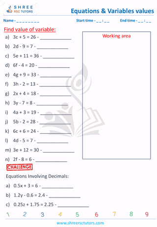 Find Value Of Variable (4)