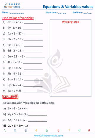 Find Value Of Variable (3)