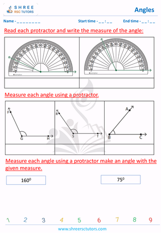 Measuring Angles & Drawing Angles (3)