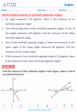 Veritcal Angles (4)