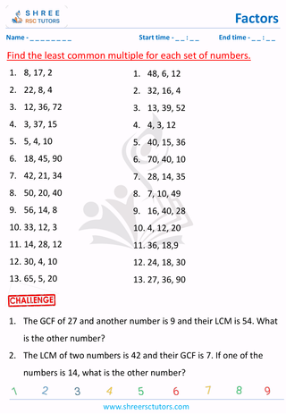 LCM Of Three Numbers (4)