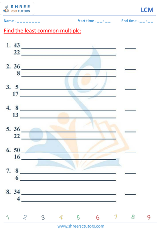 LCM Of Two Numbers Standard (6)