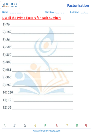 Prime Factorisation (6)