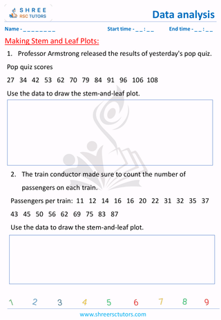 Making Stem And Leaf Plots (4)