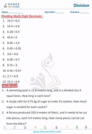 Dividing Multi Digit Decimals (2)