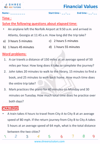 Time Word Problem (2)