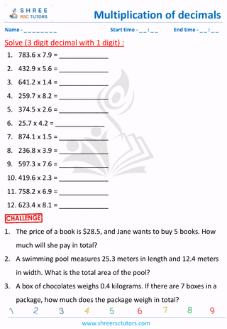 3 Digit Decimal With 1 Digit (3)