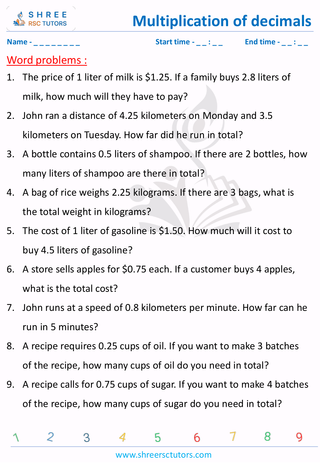 Word Problems (2)