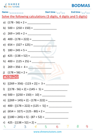3 Digit Value Calculations (2)