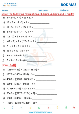 5 Digit Value Calculations (2)