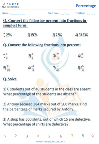 Percentages (19)