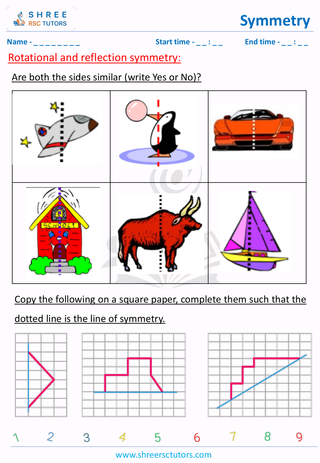 Rotational And Reflection Symmetry (3)
