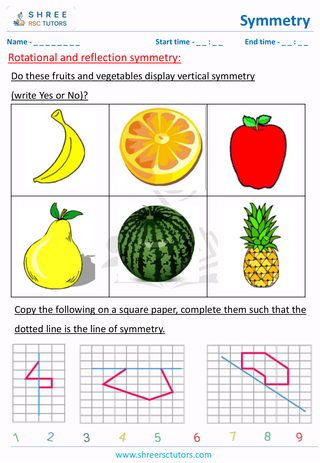 Rotational And Reflection Symmetry (1)