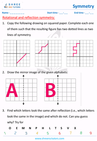 Rotational And Reflection Symmetry (2)