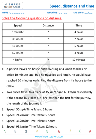 Simple Questions On Distance (3)