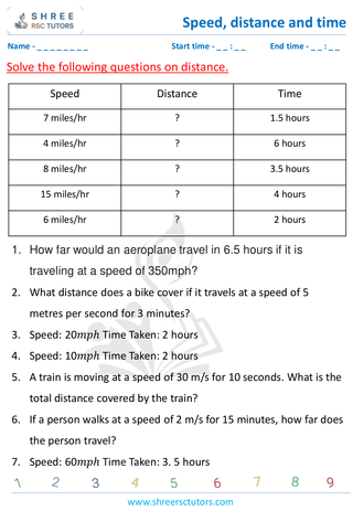 Simple Questions On Distance (5)