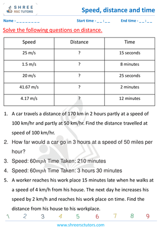 Simple Questions On Distance (4)