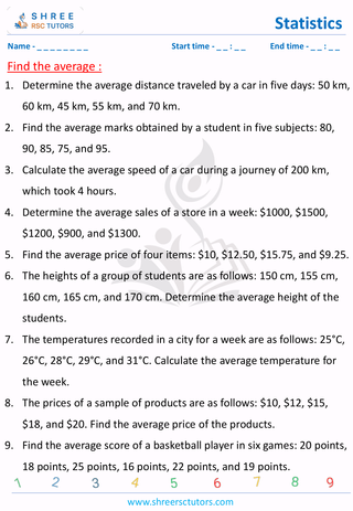 Find The Average (5)