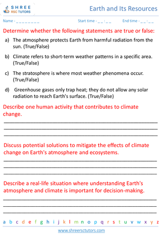 Earth's Atmosphere And Climate 5