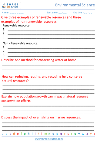 Conservation Of Natural Resources 4