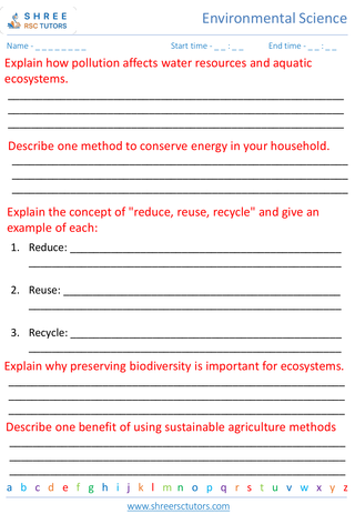 Conservation Of Natural Resources 5