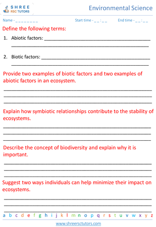 Ecosystems And Interactions 4