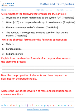Elements And Compounds 5