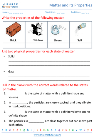 Properties Of Matter 1