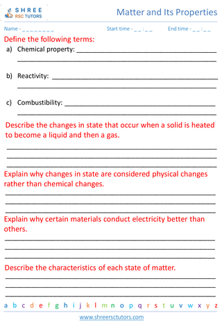 Properties Of Matter 4