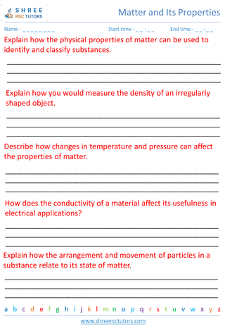 Properties Of Matter 6