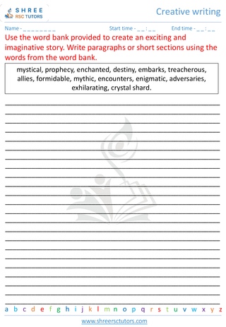 Creative Writing 7   10