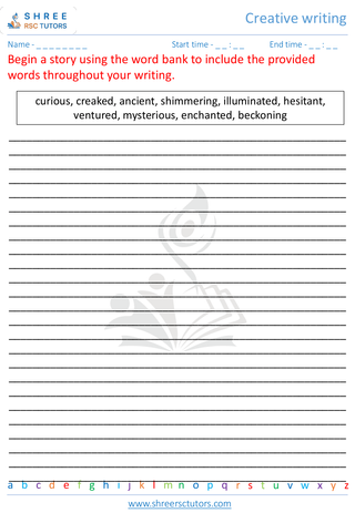 Creative Writing 7   1