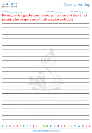 Creative Writing 7   9