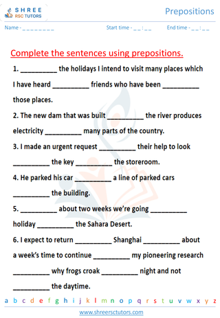 Preposition 6