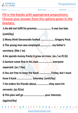 Preposition 10