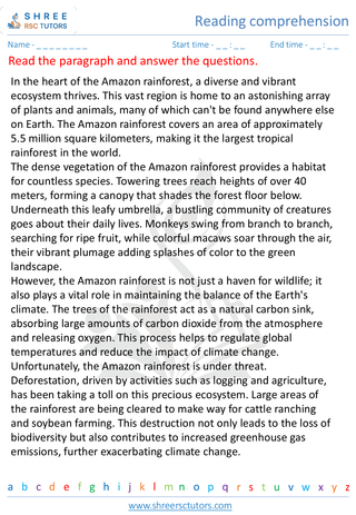 Comprehensive Grade 7  6