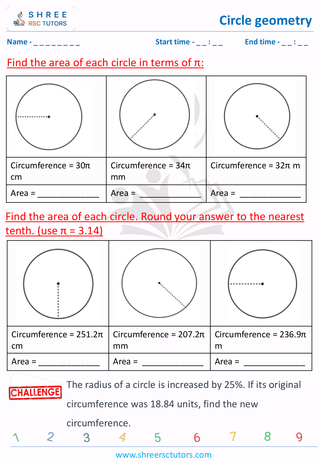 Find Area And Circumference Of Decimal Number (3)