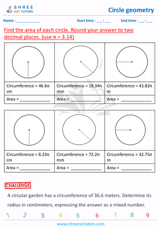 Find Area And Circumference Of Decimal Number (10)