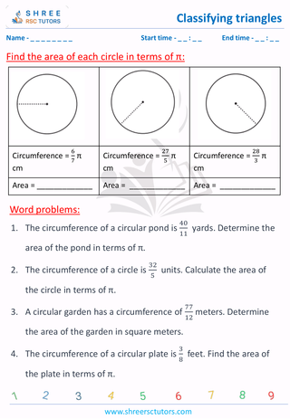 Find Area And Circumference Of Fractional Number (6)