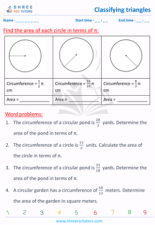 Find Area And Circumference Of Fractional Number (4)
