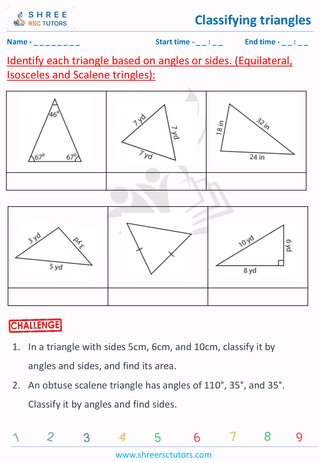 Equilateral, Isosceles And Scalene Triangles (10)