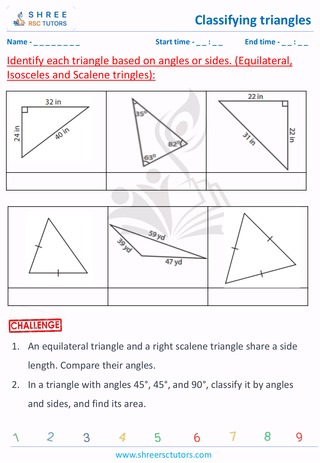 Equilateral, Isosceles And Scalene Triangles (6)