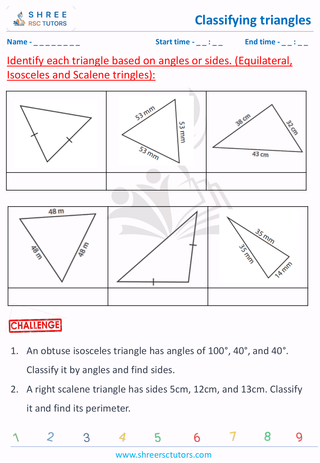 Equilateral, Isosceles And Scalene Triangles (3)