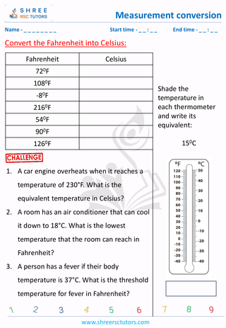Temperature Conversion (ft To Celcius) (3)