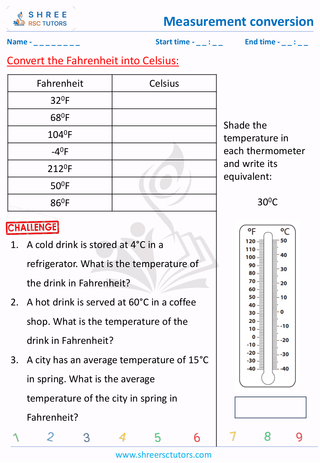 Temperature Conversion (ft To Celcius) (1)