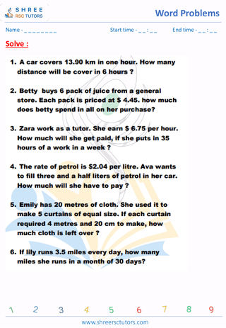 Word Problems On Measurement Conversion (2)