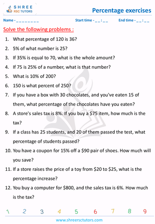 Finding Missing Percentage (4)