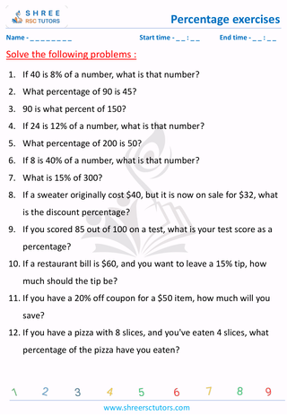 Finding Missing Percentage (1)